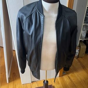 Black Bomber Jacket